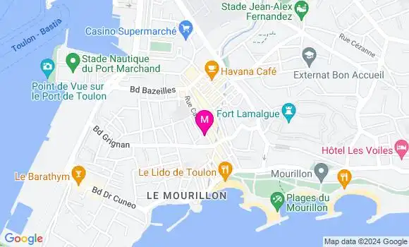 Localisation Dr Thomas Brillouet