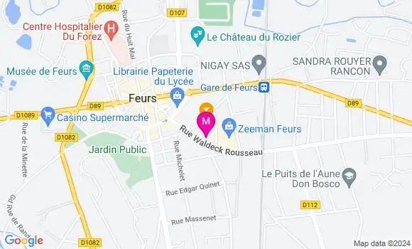 Localisation Dr Pauline Bailly