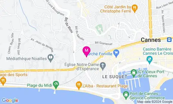 Localisation Dr Geoffrey Bouron