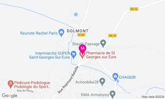 Localisation Dr Aurore Marie