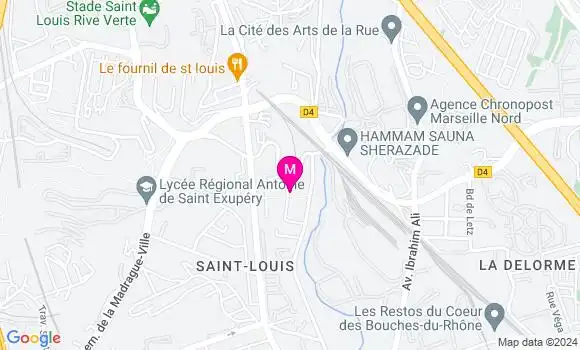 Localisation Dr Oumnia Bounab