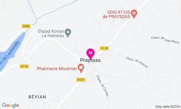 Localisation Dr Maxence Hita