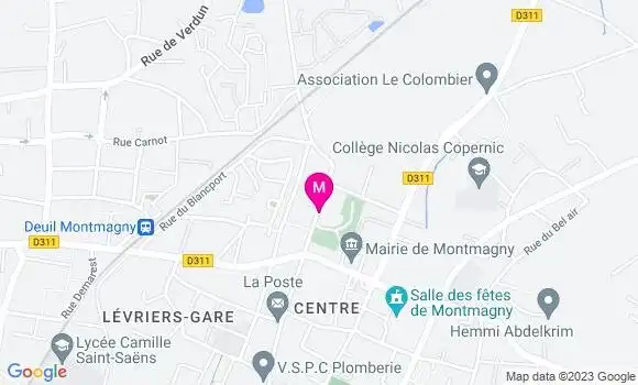 Localisation Dr Benoit Arias