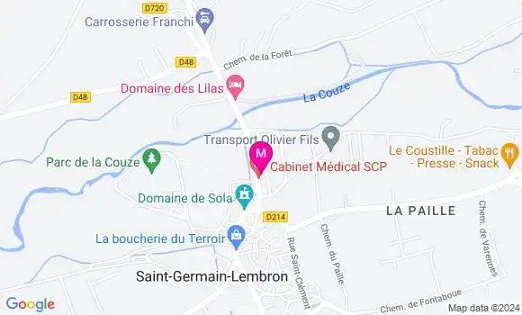 Localisation Dr Mickaël Bigeault