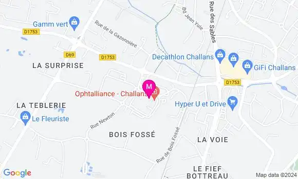 Localisation Dr Gwenaël Planchot