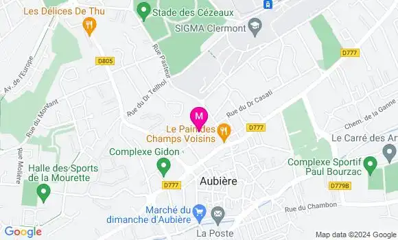 Localisation Dr Vincent Rodet