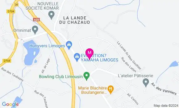Localisation Dr Pierre Olivier Bousquet
