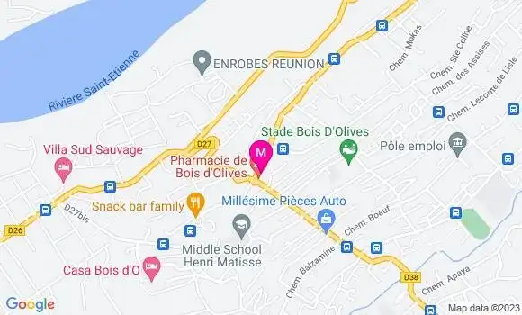 Localisation Dr Claire Nedelec