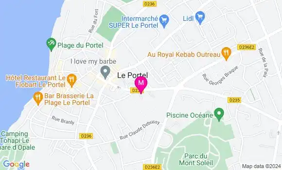 Localisation Dr Romain Gontier
