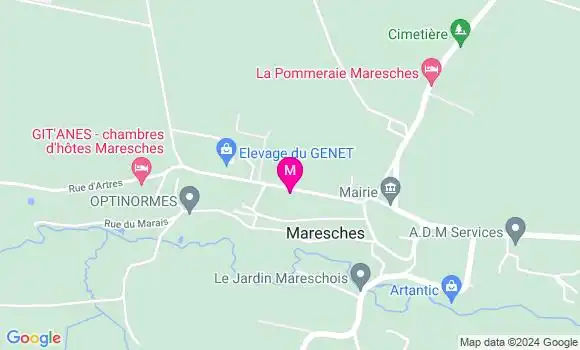 Localisation Dr Charles Brichant