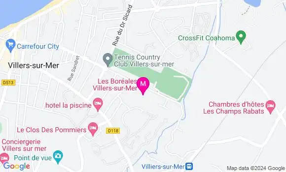 Localisation Dr Marie Hamonic