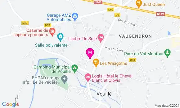Localisation Dr Florent Biteau