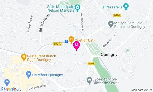 Localisation Dr Eve Ratat