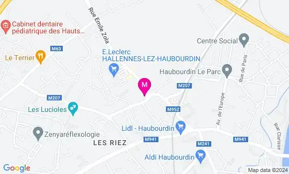 Localisation Dr Alice Poreye