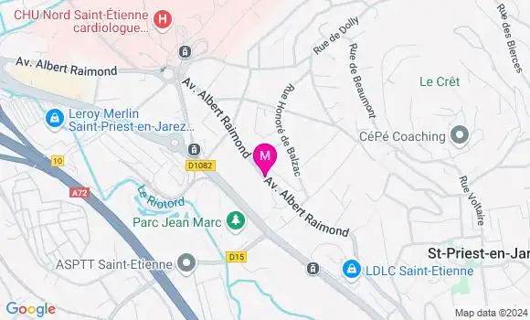Localisation Dr Sophie Tissot