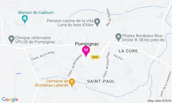 Localisation Dr Aliénor Lefebvre