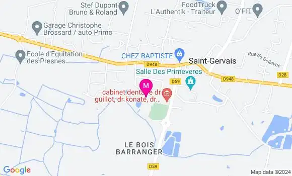 Localisation Dr Marine Le Roy