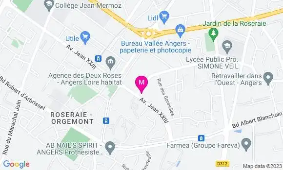 Localisation Dr Morgane Rousseau