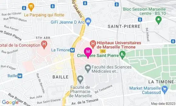 Localisation Dr Sylvie Amou