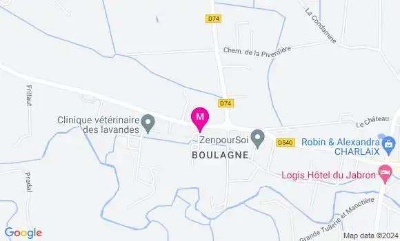 Localisation Dr Elise Gerard