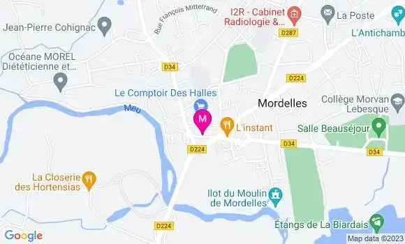 Localisation Dr Caroline Fournis