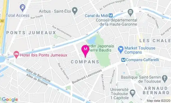 Localisation Dr Alexandra Mateuf