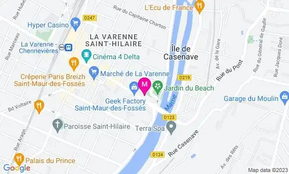 Localisation Dr Alice Clavier