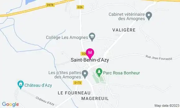 Localisation Dr Joffrey Reynaud