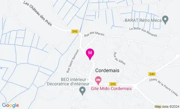 Localisation Dr Jean Charles Crete