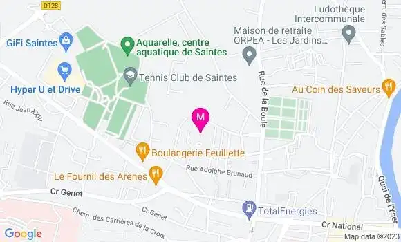 Localisation Dr Samir Ourlissene