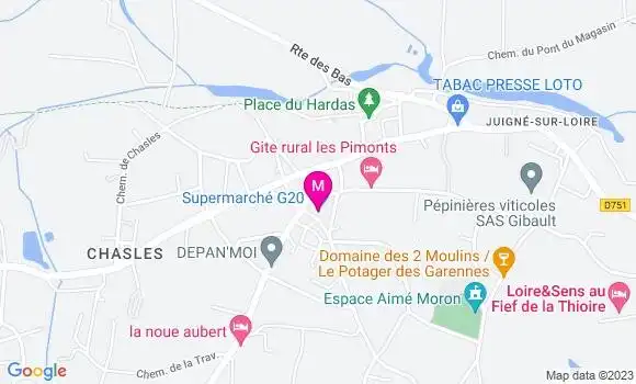 Localisation Dr Gregoire Duffez