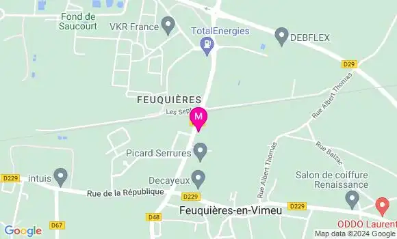 Localisation Dr Julien Vasseur