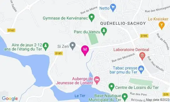 Localisation Dr Ophelie Caillot