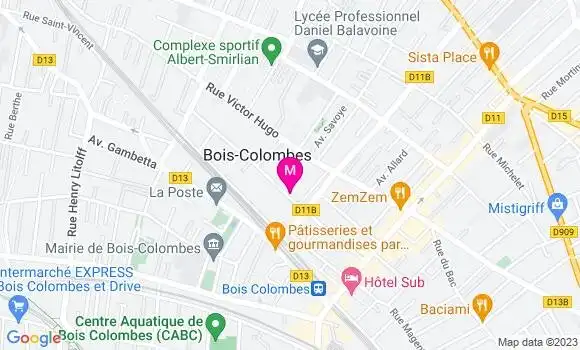 Localisation Dr Alexandra Colet