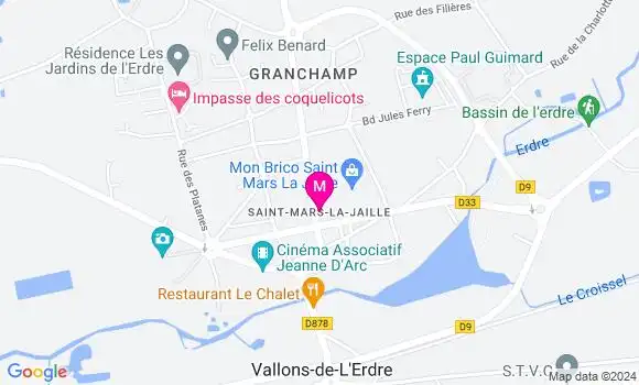 Localisation Dr Roger Ourouda