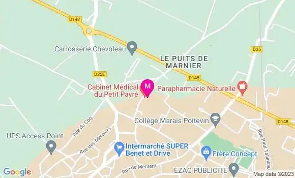 Localisation Dr Laure Le Mero