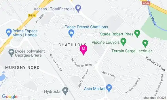 Localisation Dr Lucie Lagny