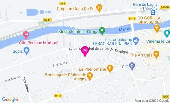 Localisation Dr Lucile Guibert