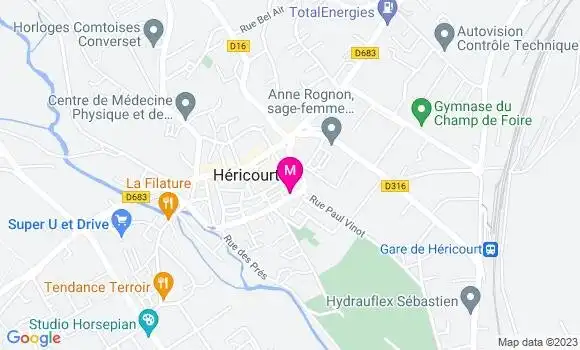 Localisation Dr Coline Houbre