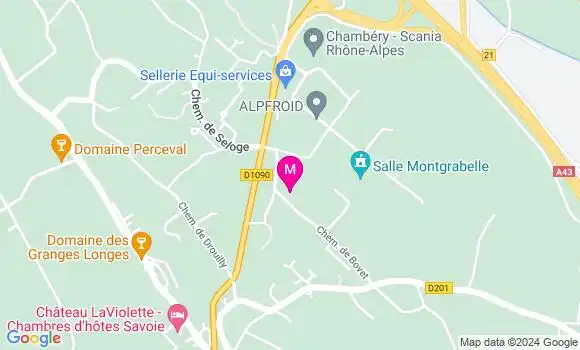 Localisation Dr Line Amoussa Kochoedo