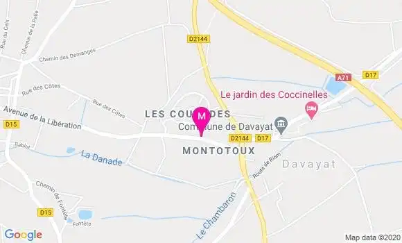 Localisation Dr Martial Rosset