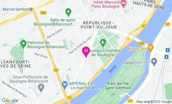 Localisation Dr Fadoua Chaabane