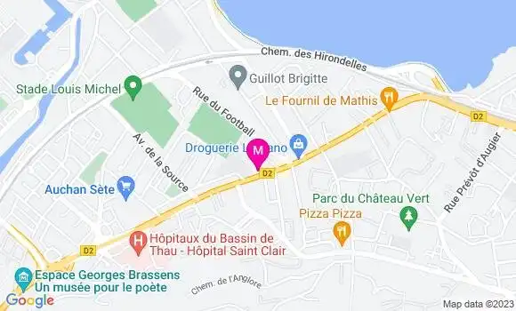 Localisation Dr Philippe Hou