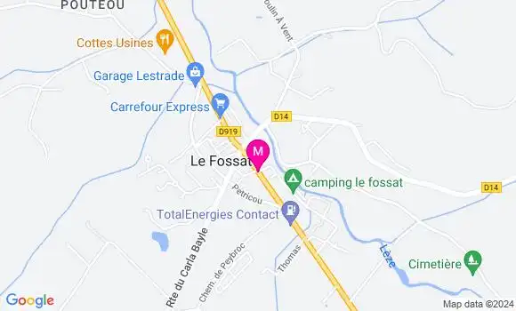 Localisation Dr Elsa Estadieu