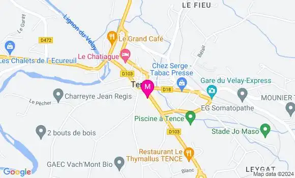 Localisation Dr Audrey Satre