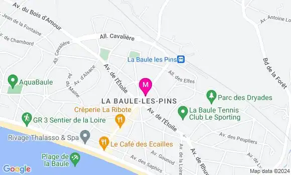 Localisation Dr Frédéric Lavigne