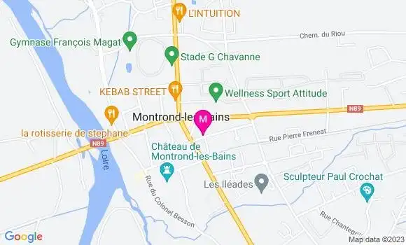 Localisation Dr Célia Mouhli Measson