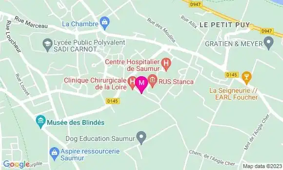 Localisation Dr Axelle Vigneau