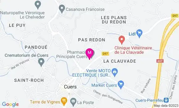 Localisation Dr Mourad Aloui
