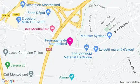 Localisation Dr Thomas Gauthier